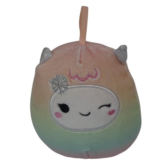 Original Squishmallows Yara the Yeti Mini Stuffed Animal Plush Soft Toy Ornament - Picture 1 of 6